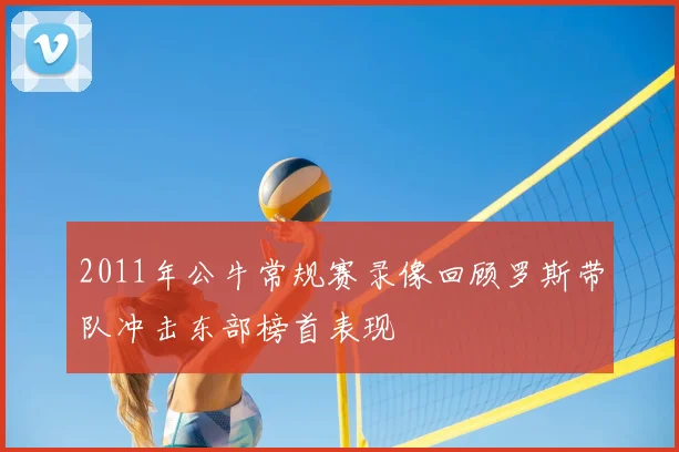 2011年公牛常规赛录像回顾罗斯带队冲击东部榜首表现